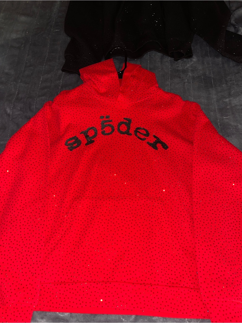 Spyder Red Men's Hoodie Sweater